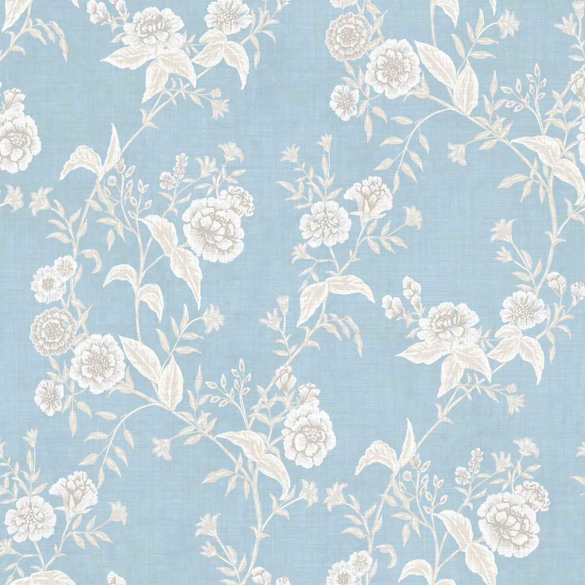 Peony Garden Chinoiserie