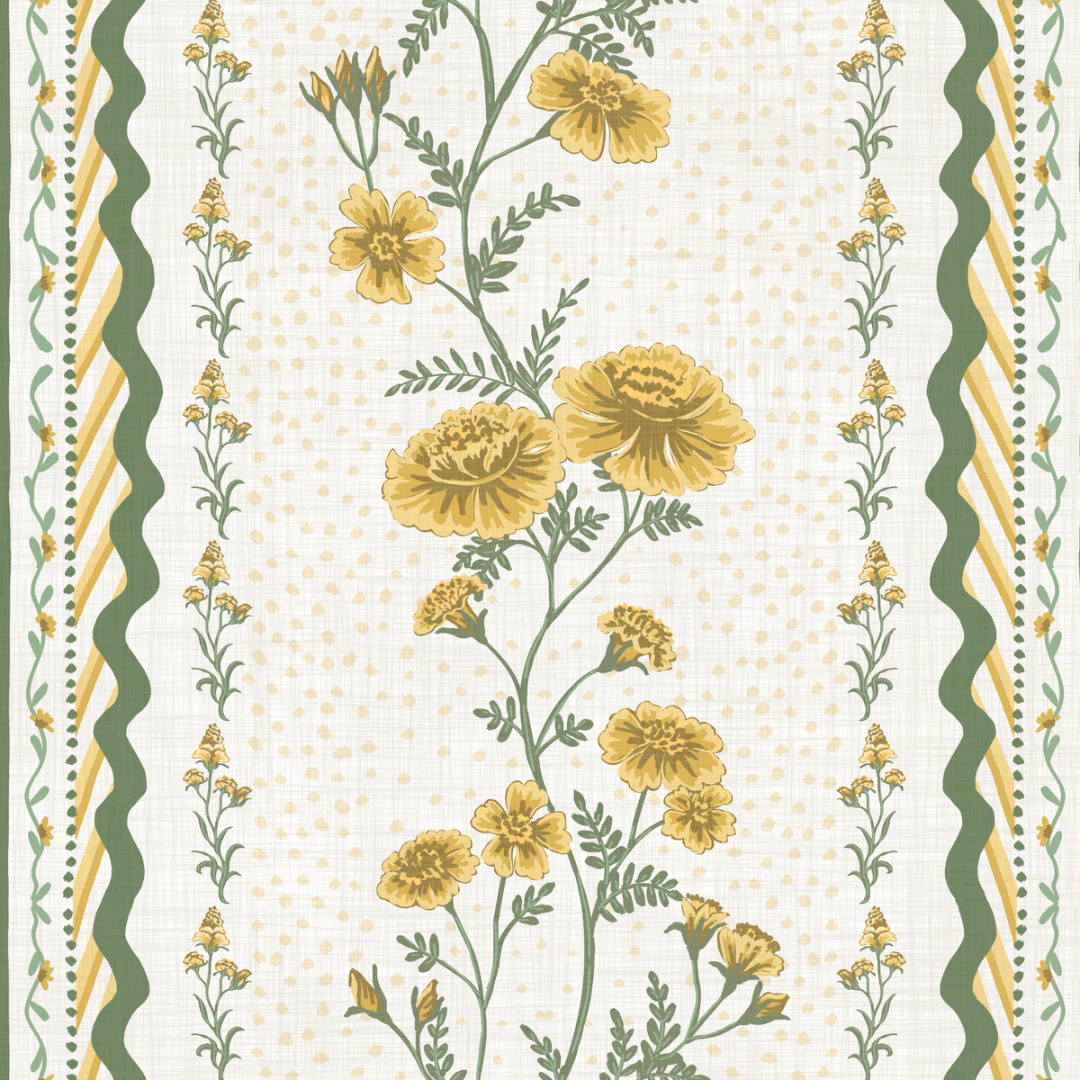 Country Cottage Garden - Yellow