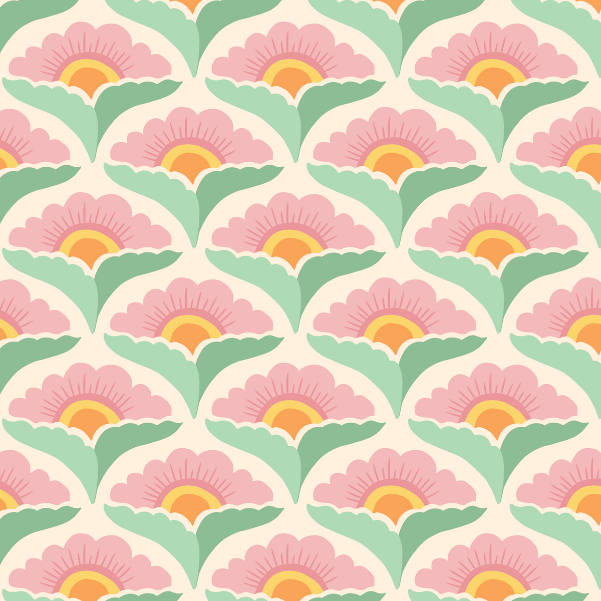 Raising Petals - Cream