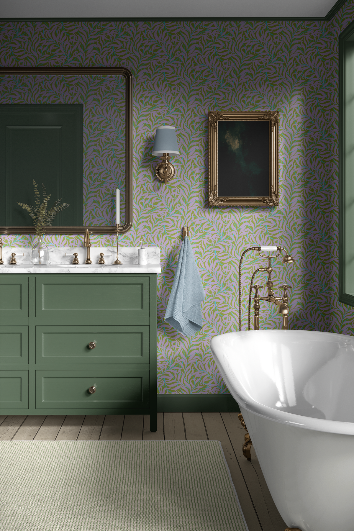 Funky Willow Bough - Green