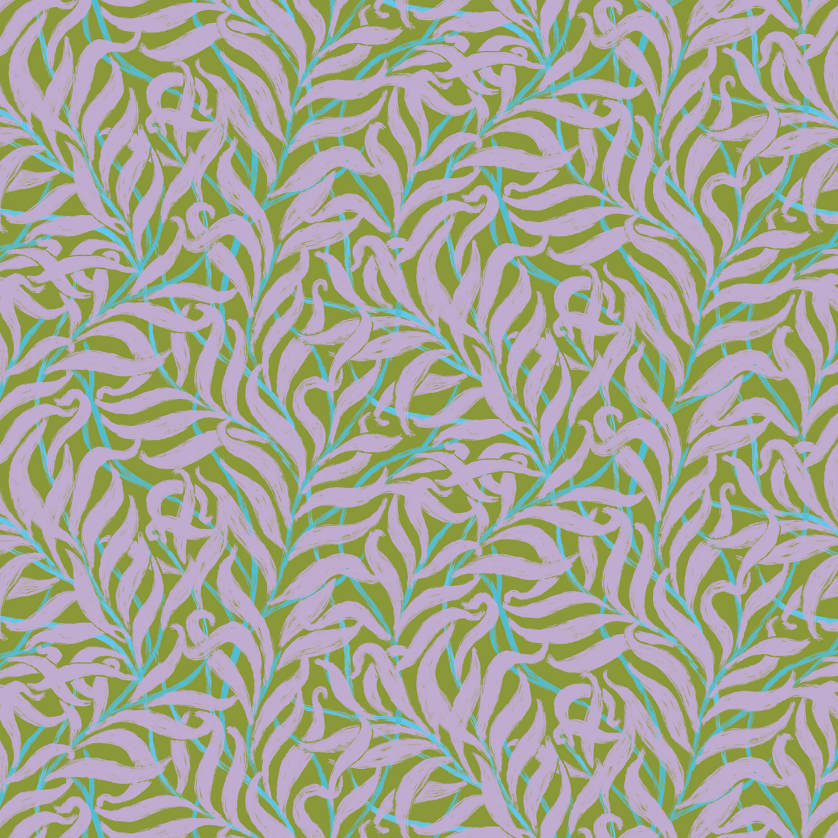 Funky Willow Bough - Green