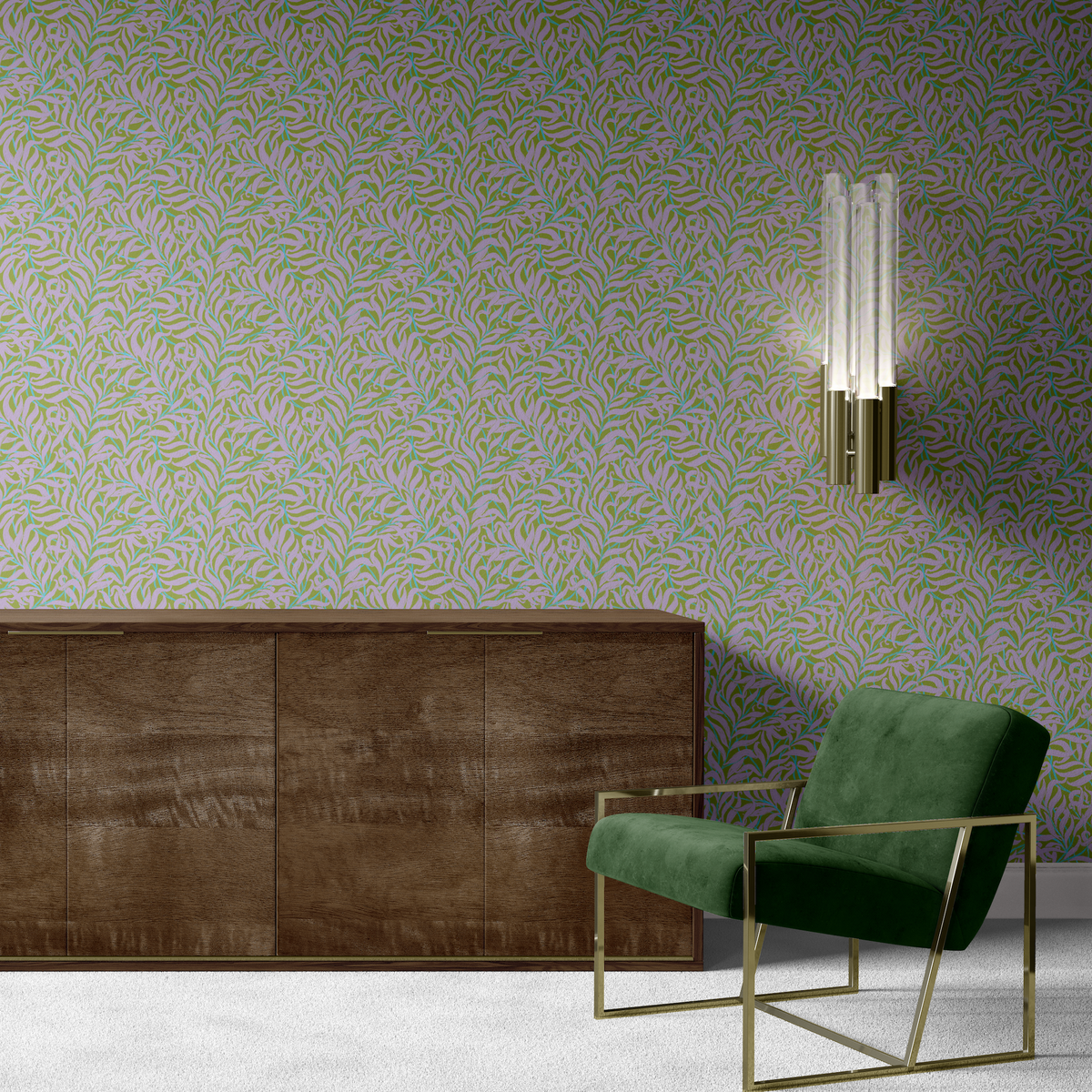 Funky Willow Bough - Green