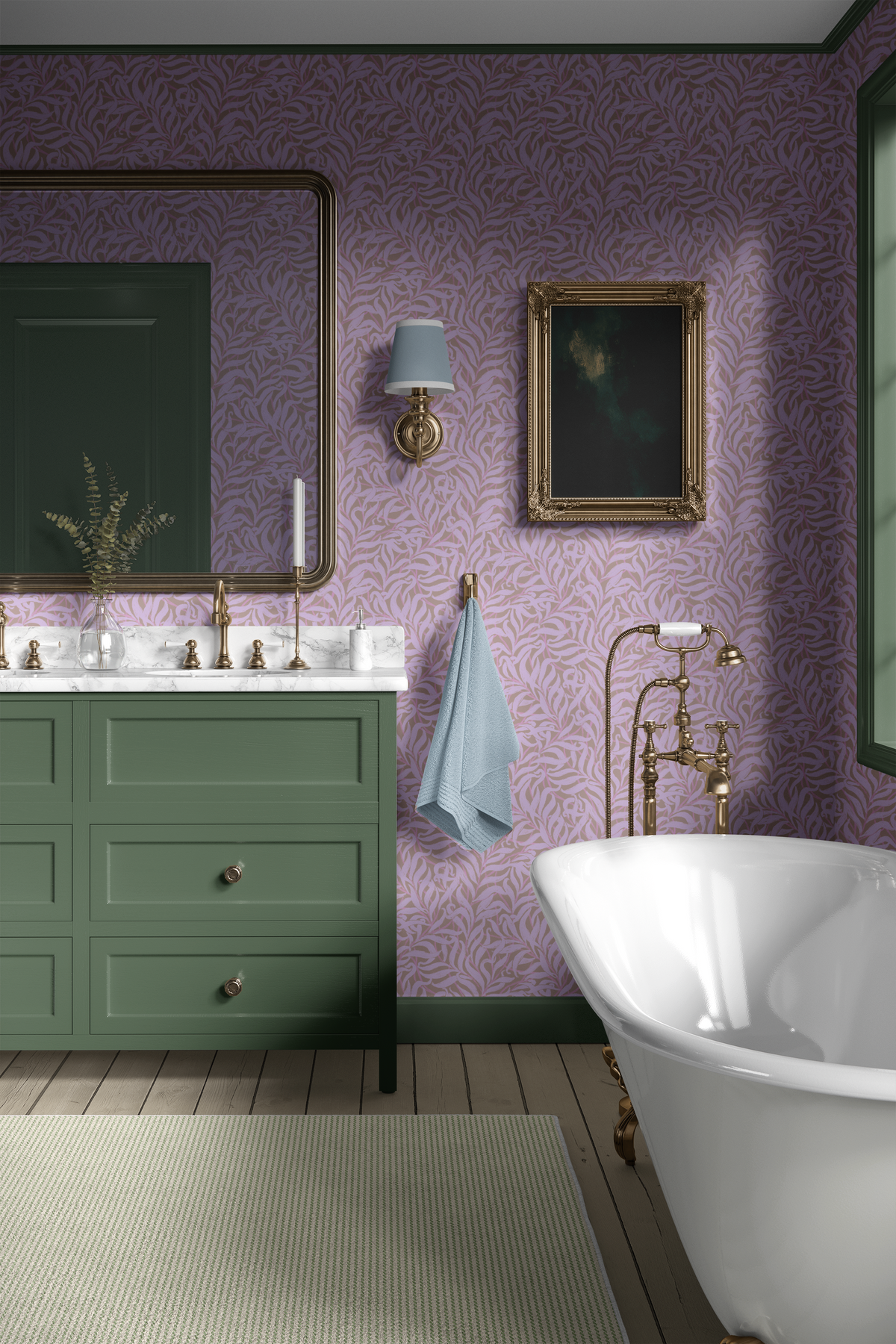Funky Willow Bough - Mauve