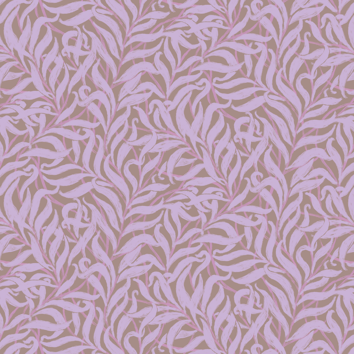 Funky Willow Bough - Mauve