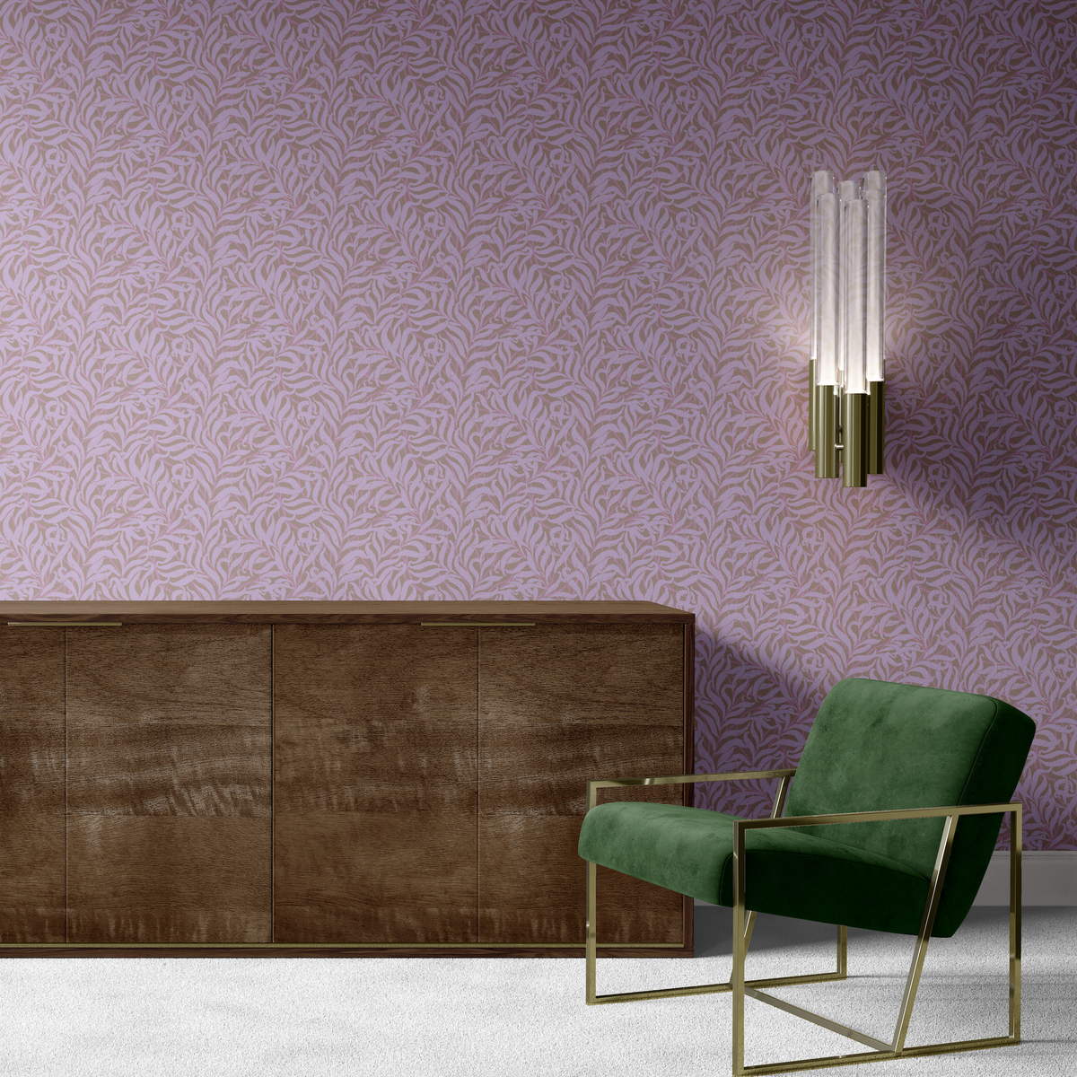 Funky Willow Bough - Mauve