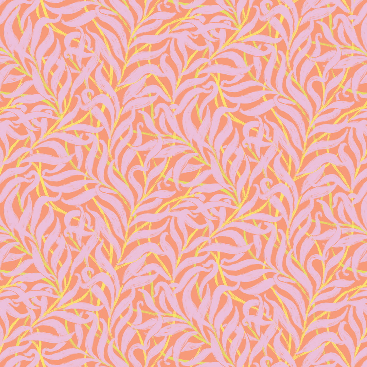 Funky Willow Bough - Peach