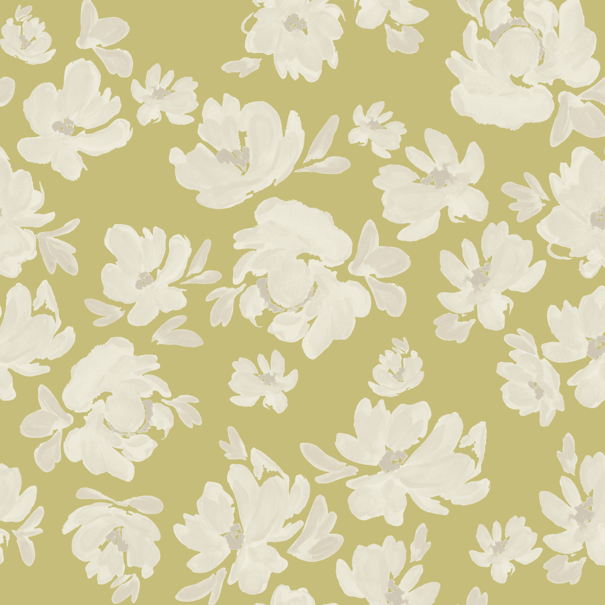 Blush Garden - Yellow Green