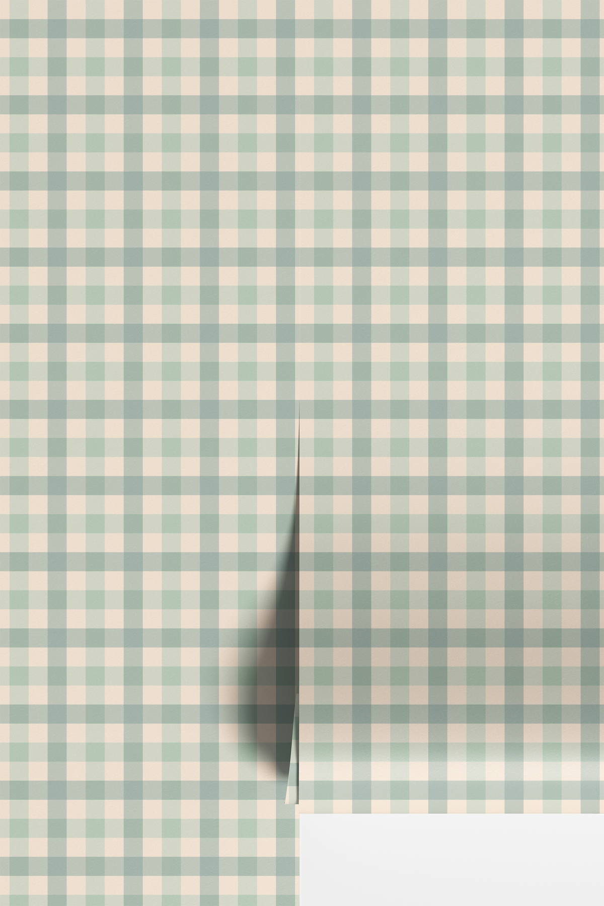 Country Farmhouse Gingham - Blue