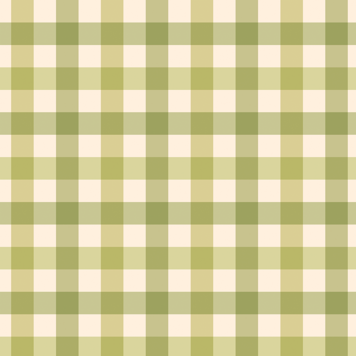 Country Farmhouse Gingham - Green