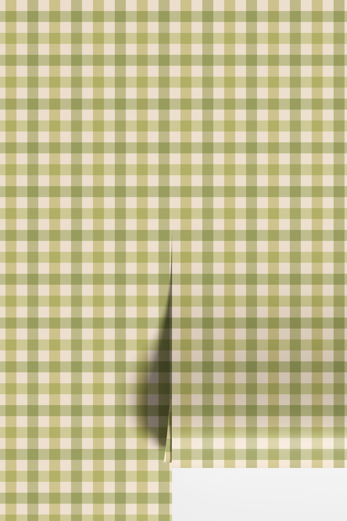 Country Farmhouse Gingham - Green