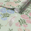 Penelope’s Garden Wallpaper in Green by Sabina Maria