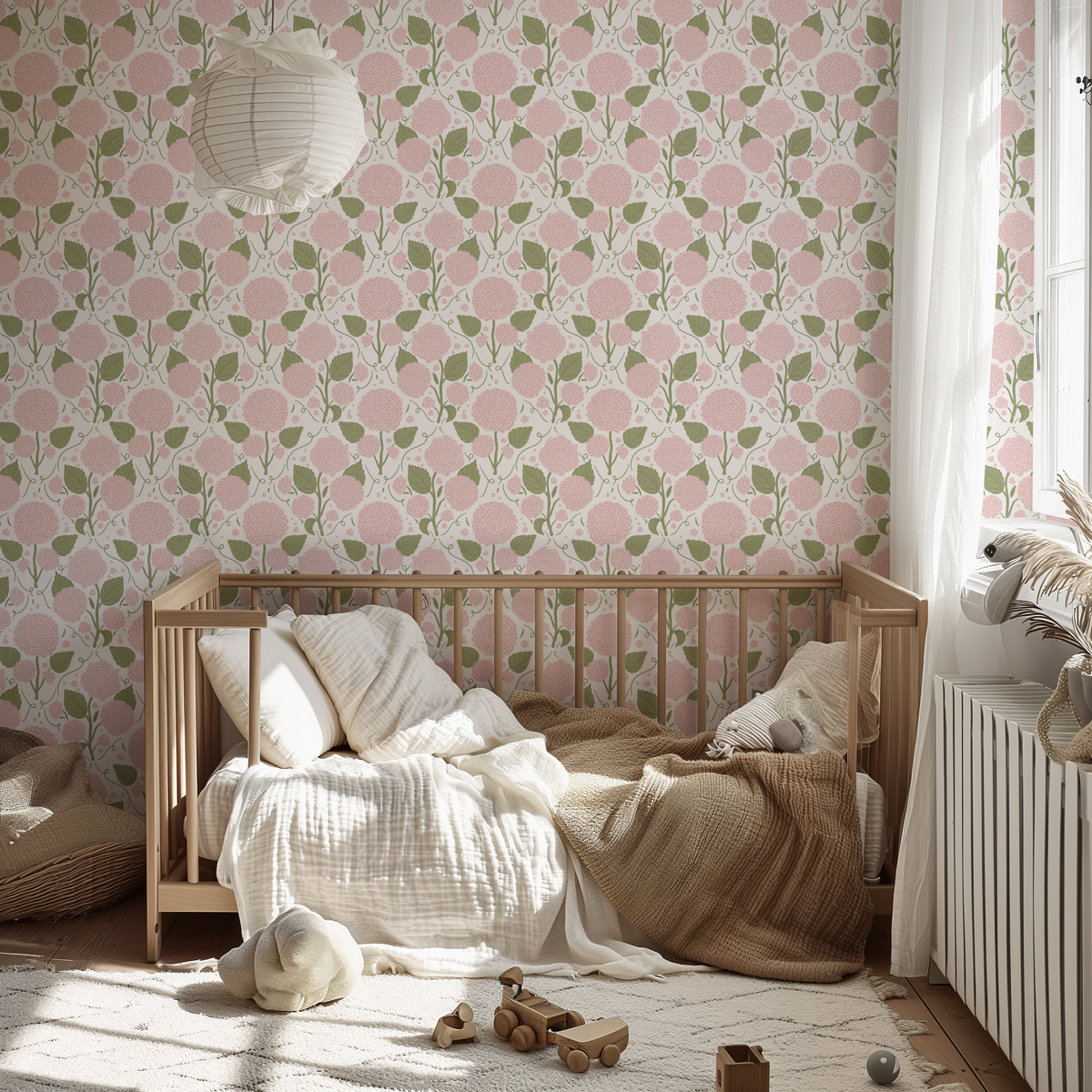 Grandmillennial Hydrangea - Pink