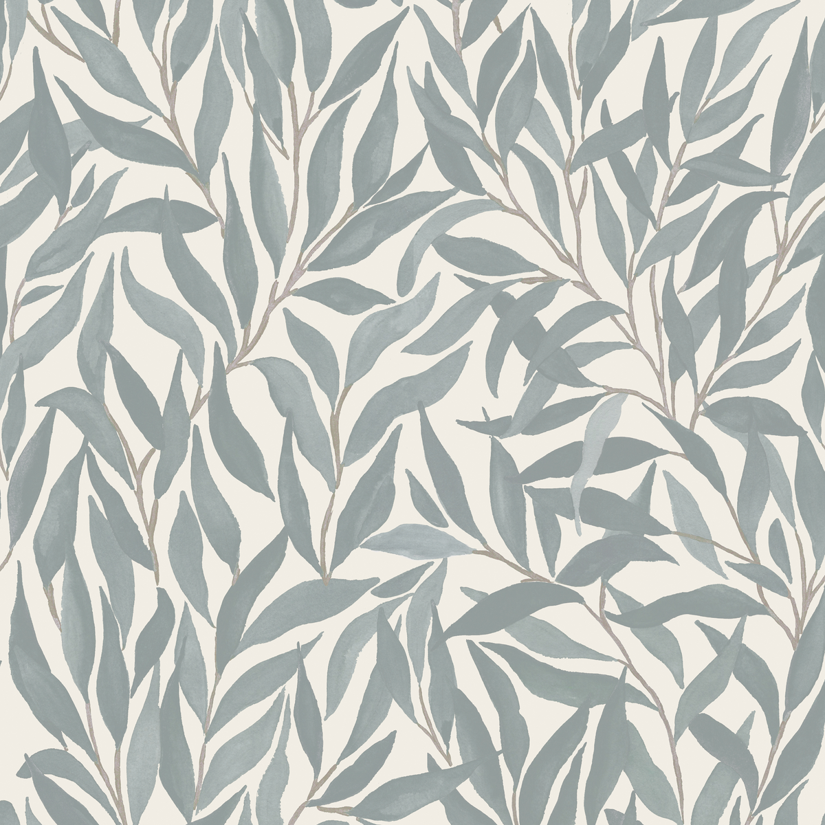 Great Willow - Teal Blue Cream