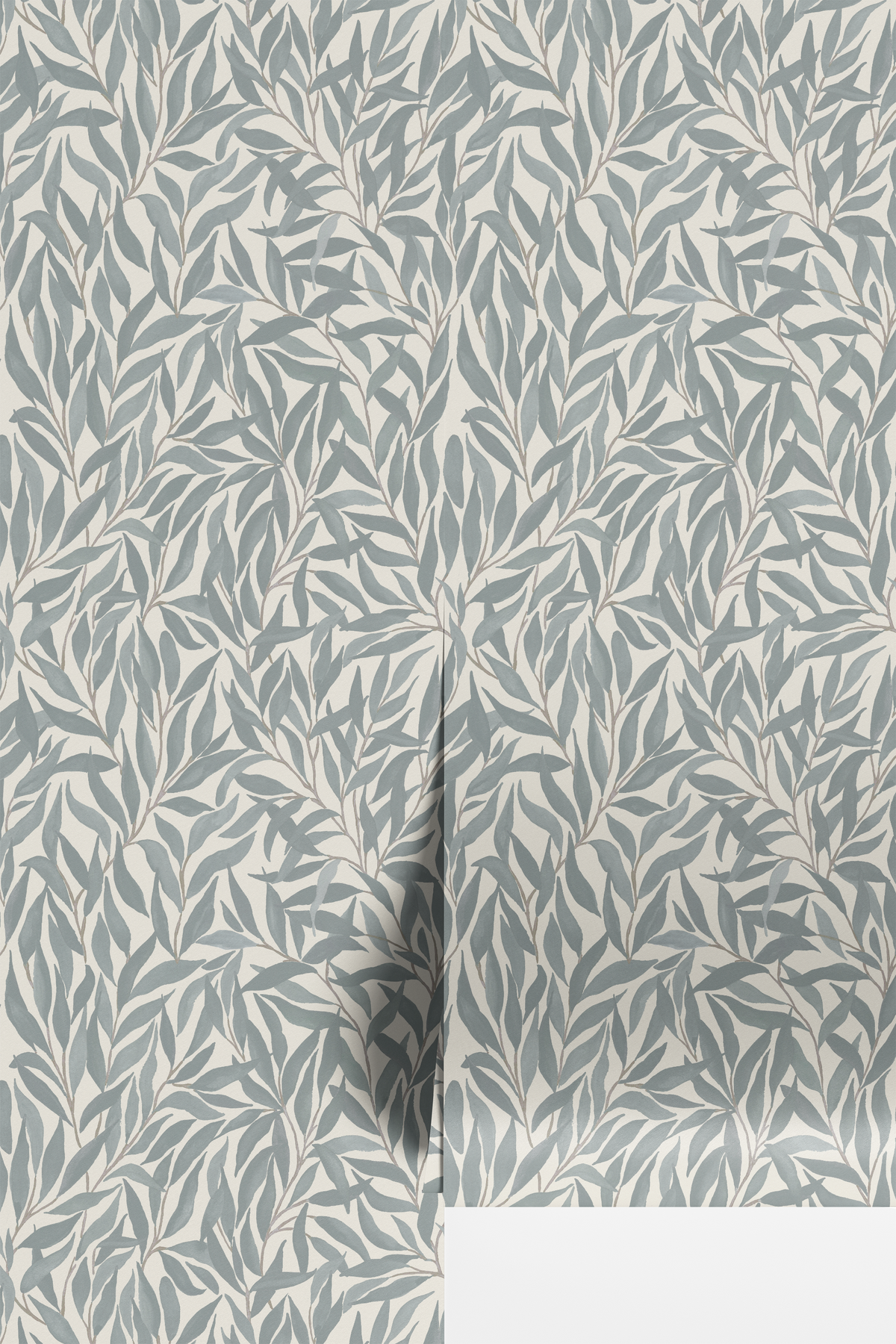 Great Willow - Teal Blue Cream