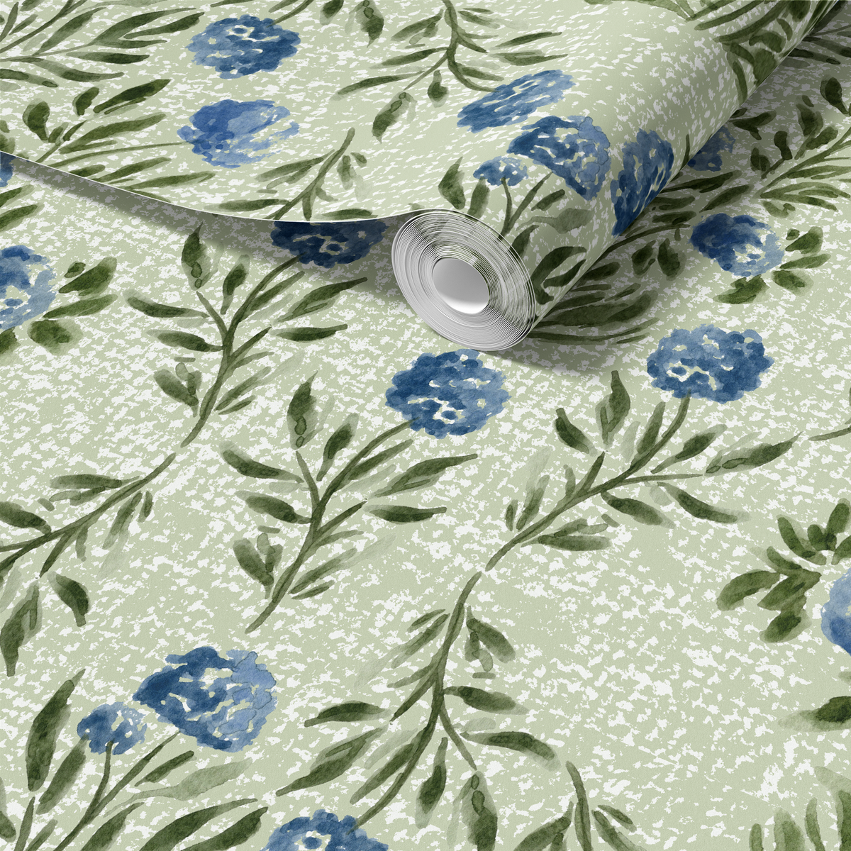 Darling Hydrangeas - Green Linen
