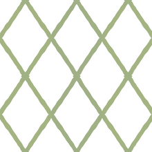  Aria Wallpaper in Green X Kate Clay