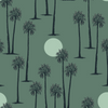 Palm Springs Canyon Sunset- Sage Green X Studio Periwink