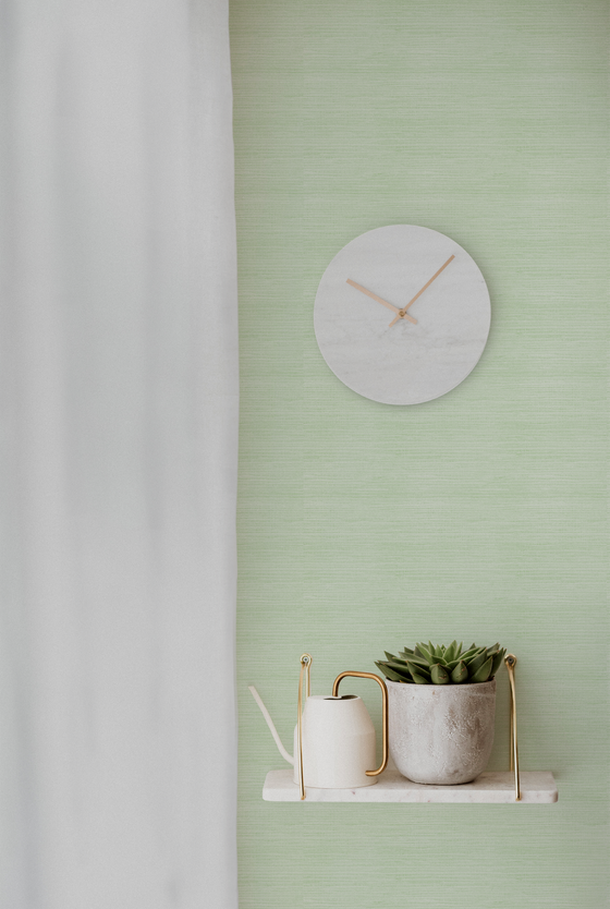 FAUX GRASSCLOTH #5 - GREEN