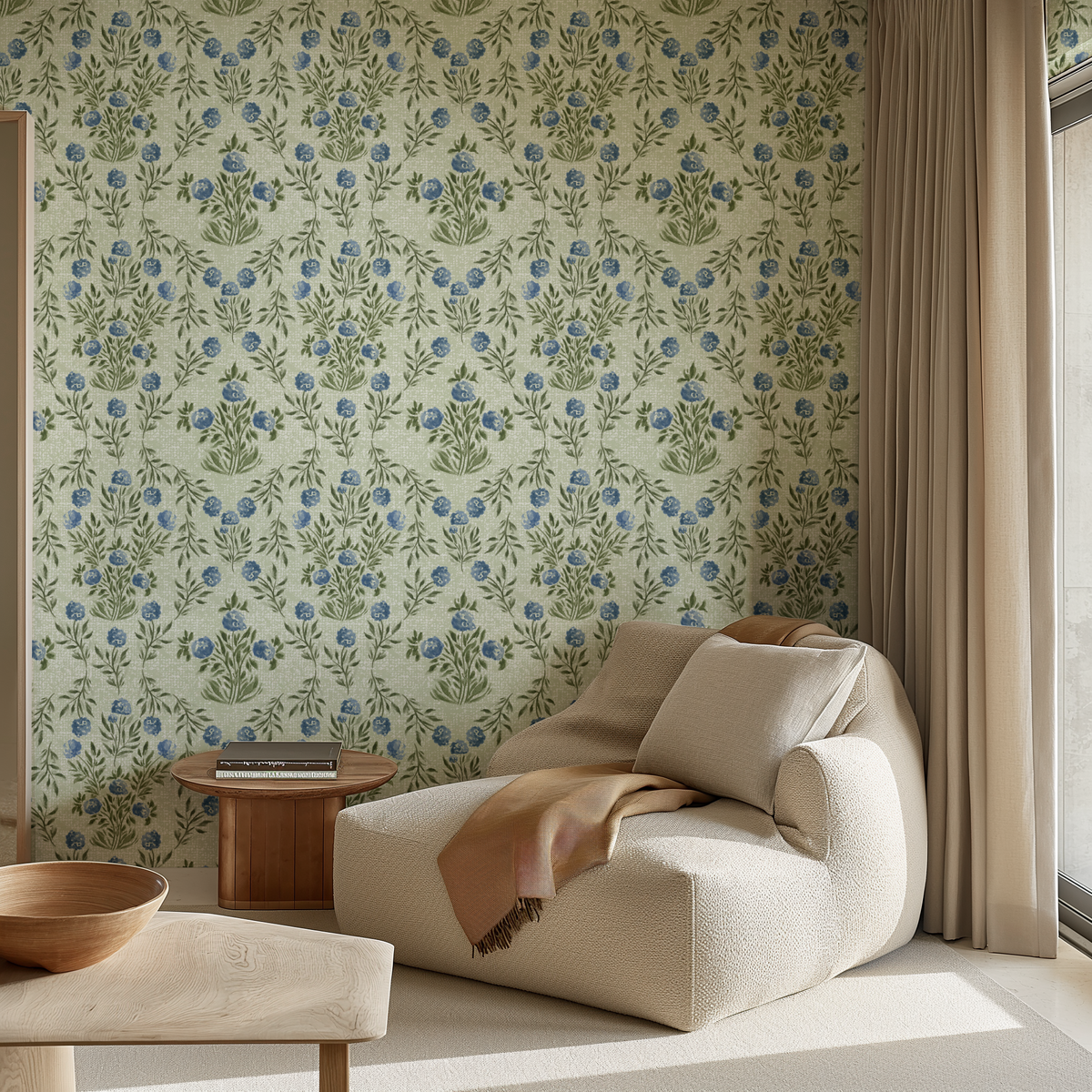 Darling Hydrangeas - Green Linen