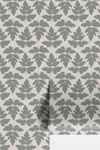 Wild Leaves Wallpaper in Green X Inés Sterlicchio