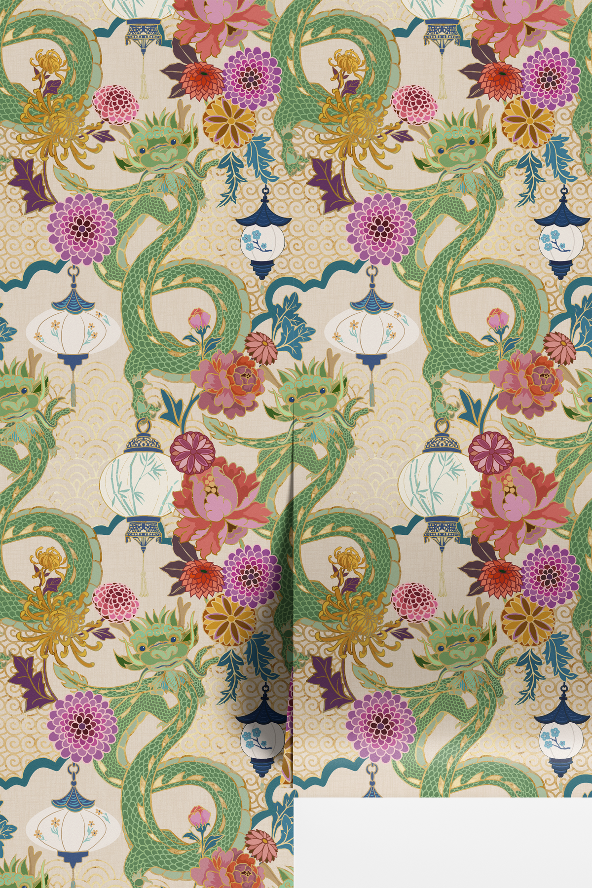 Jade Dragon Pavilion - Cream