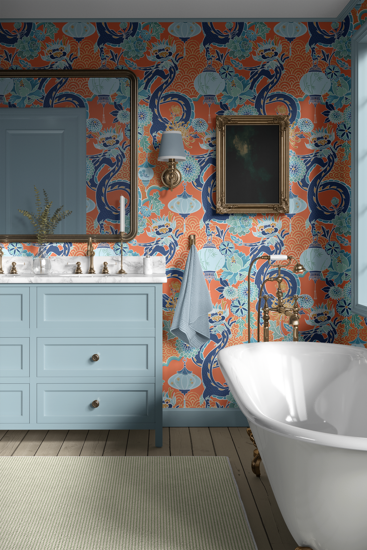 Jade Dragon Pavilion - Orange