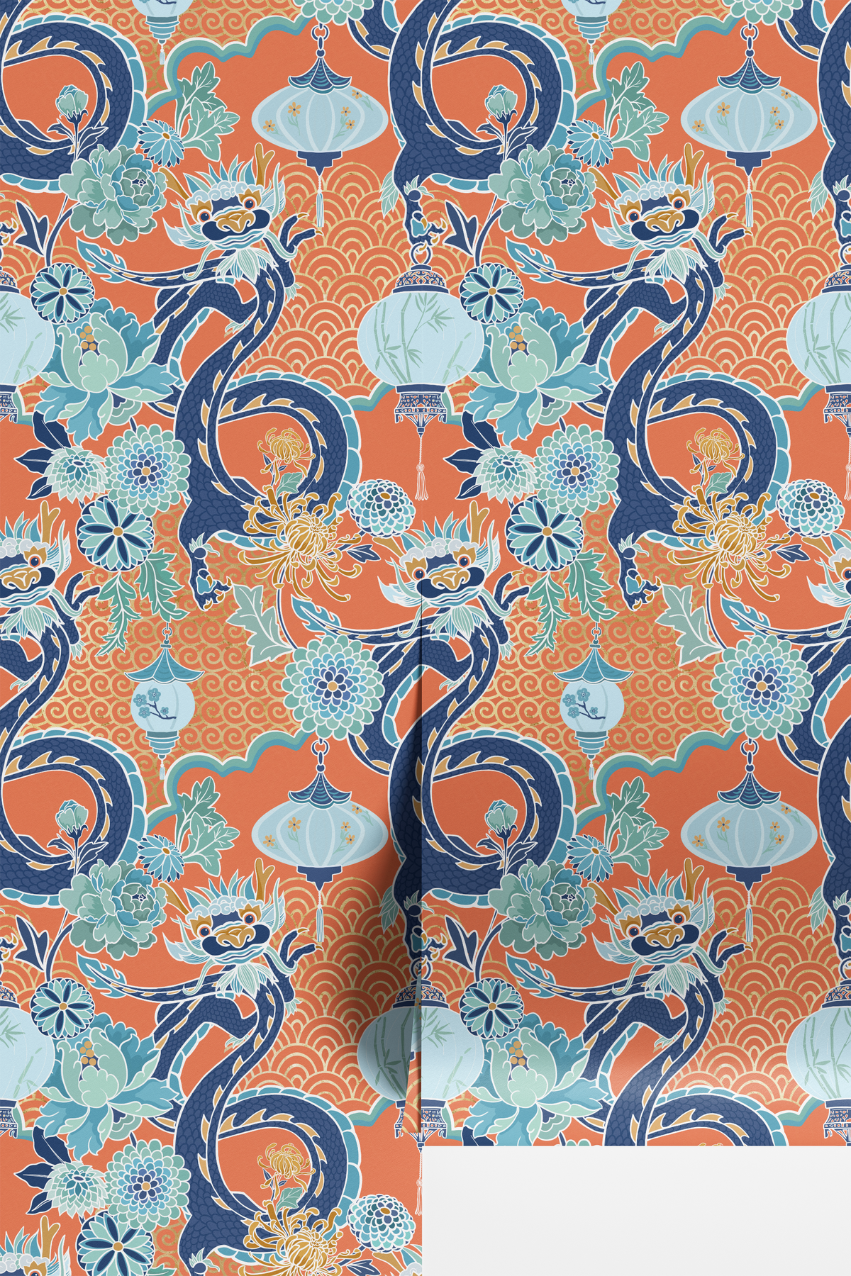 Jade Dragon Pavilion - Orange