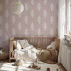 Julieta Floral Wallpaper in Rose Quartz by Sabina Maria