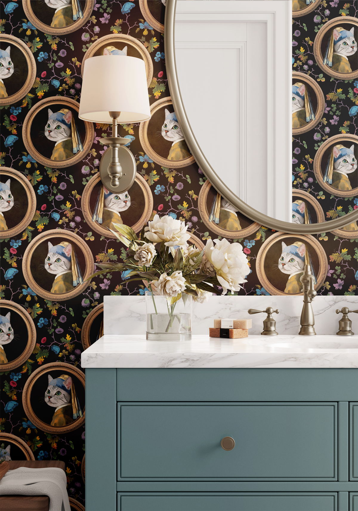 Katze Wand Cats - Black