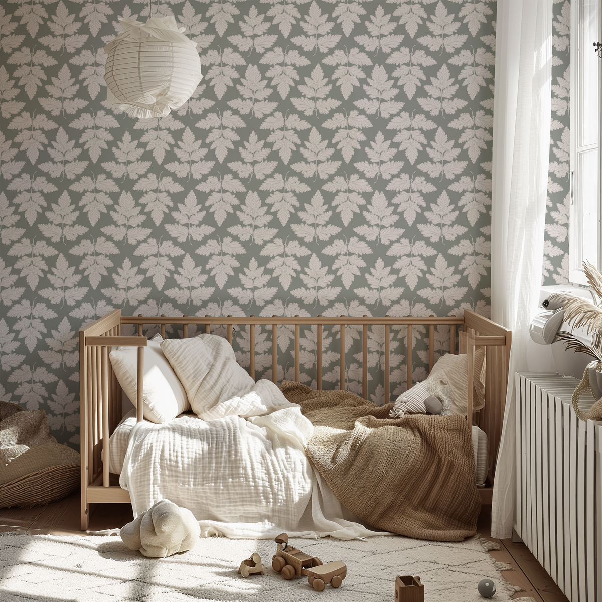 Wild Leaves - Cream