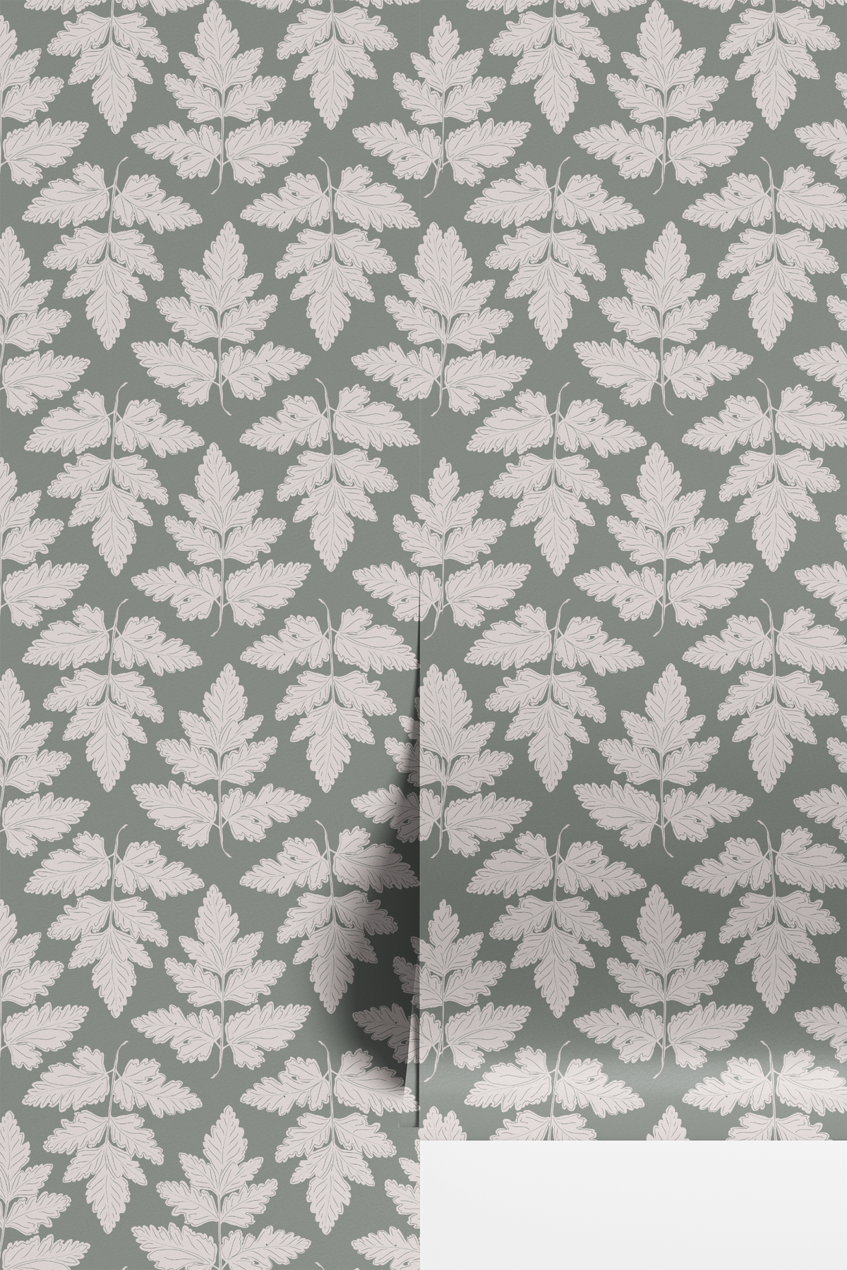 Wild Leaves - Cream