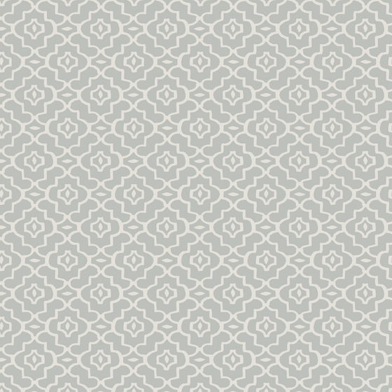 Marrakech Wallpaper in Light Grey X Rochelle Renee