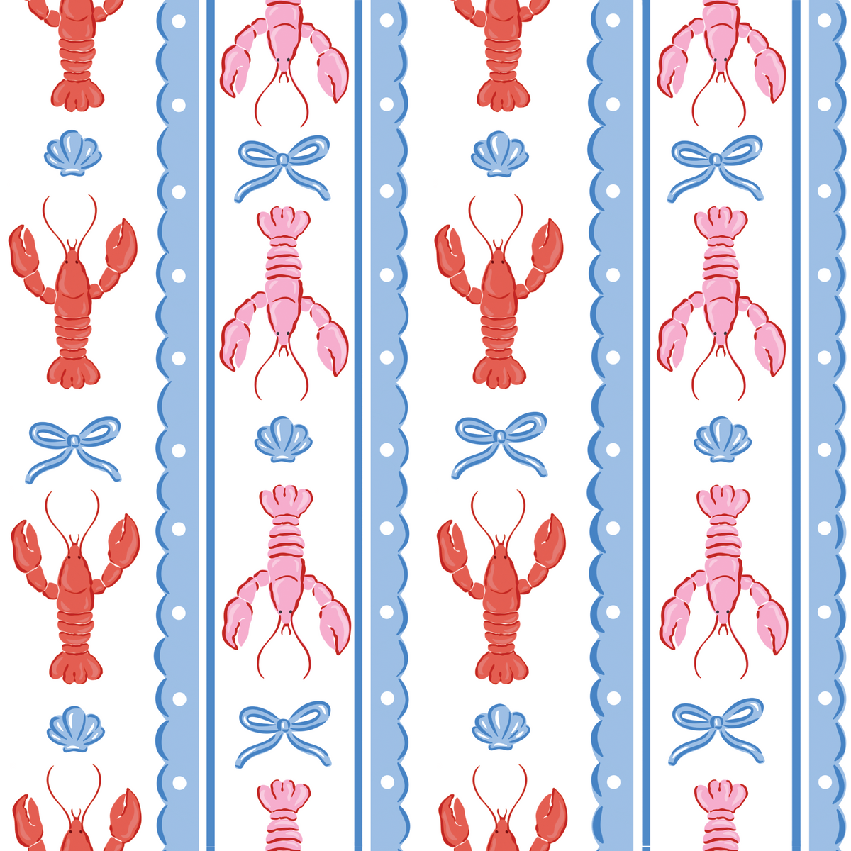 Lobster Belle - Blue