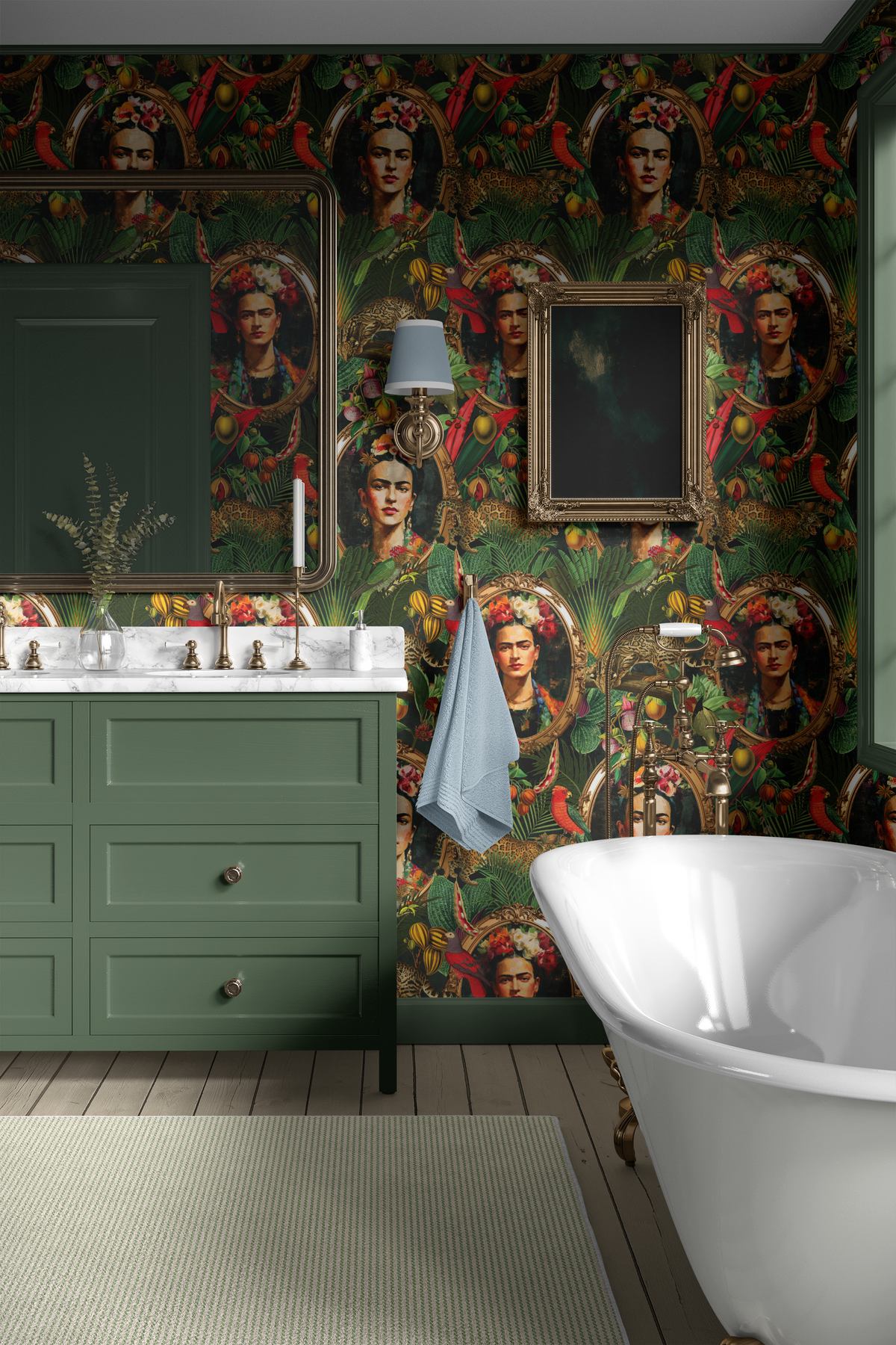 Lush Tropical - Green