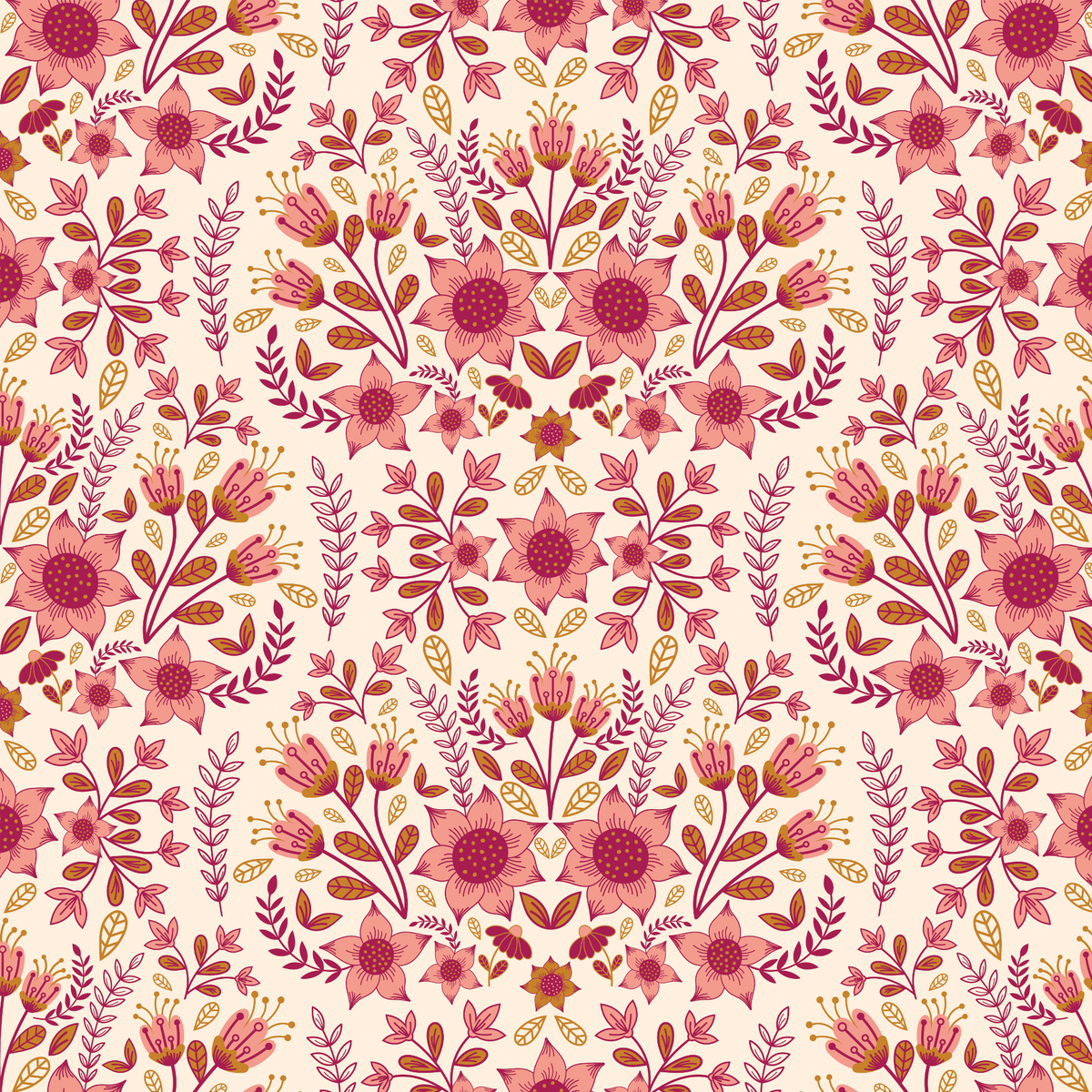 Midnight Garden Ivory
