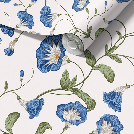 Morning Glory Vine Wallpaper X Uta Naumann