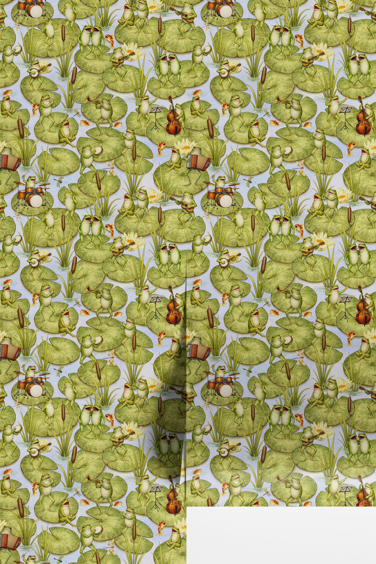 Musical Frogs - Blue