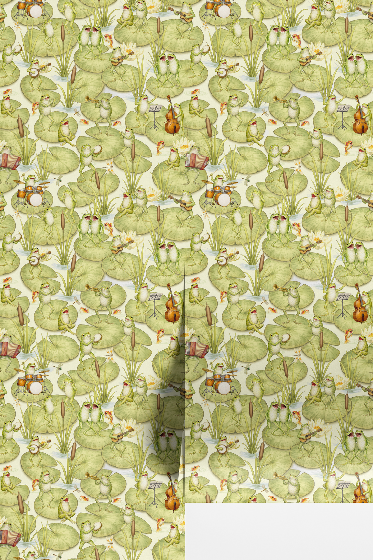 Musical Frogs - Green