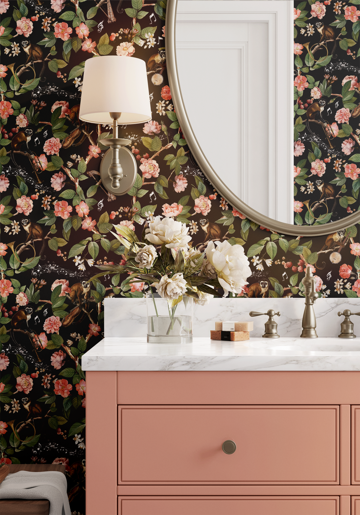 Musical Monkeys - Black