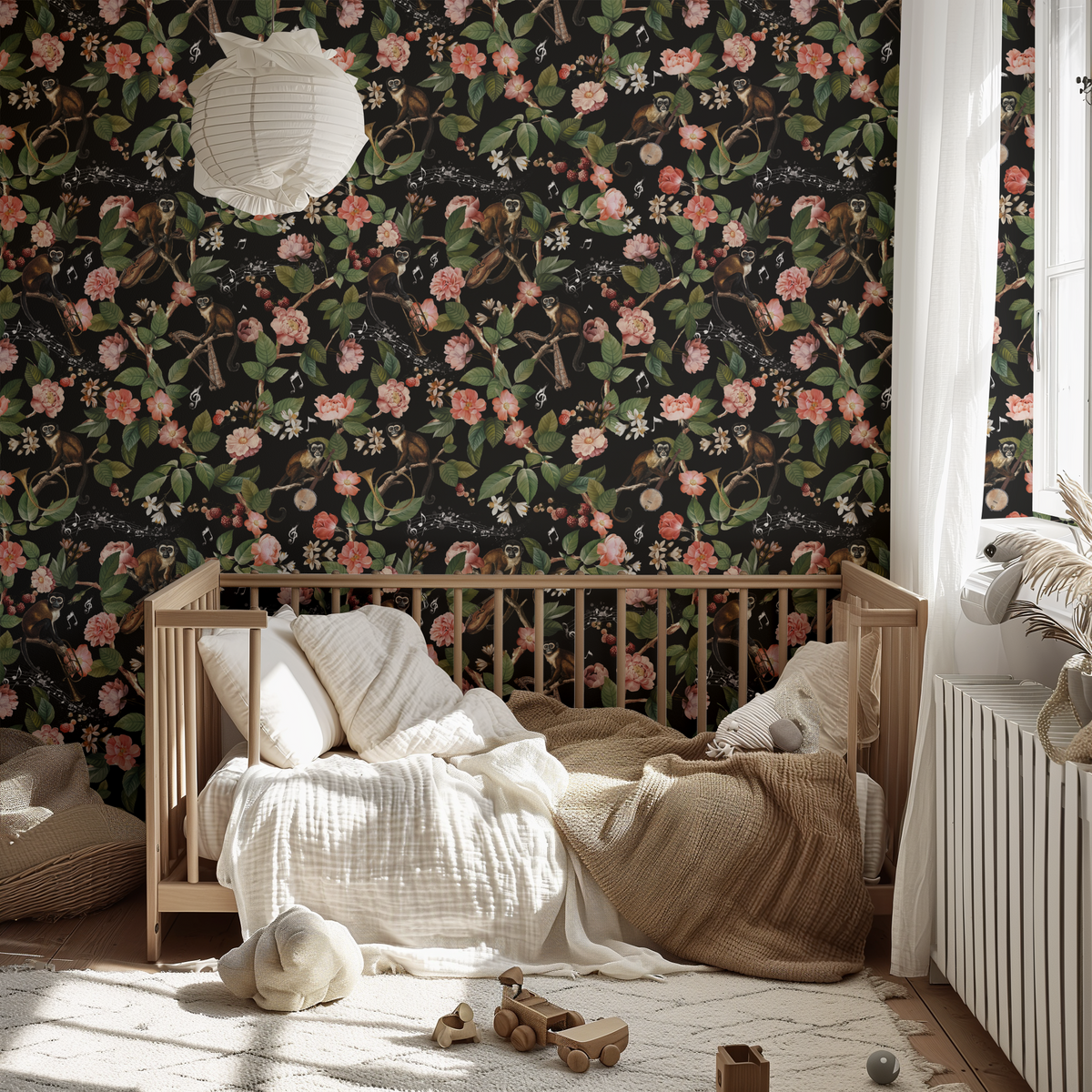 Musical Monkeys - Black