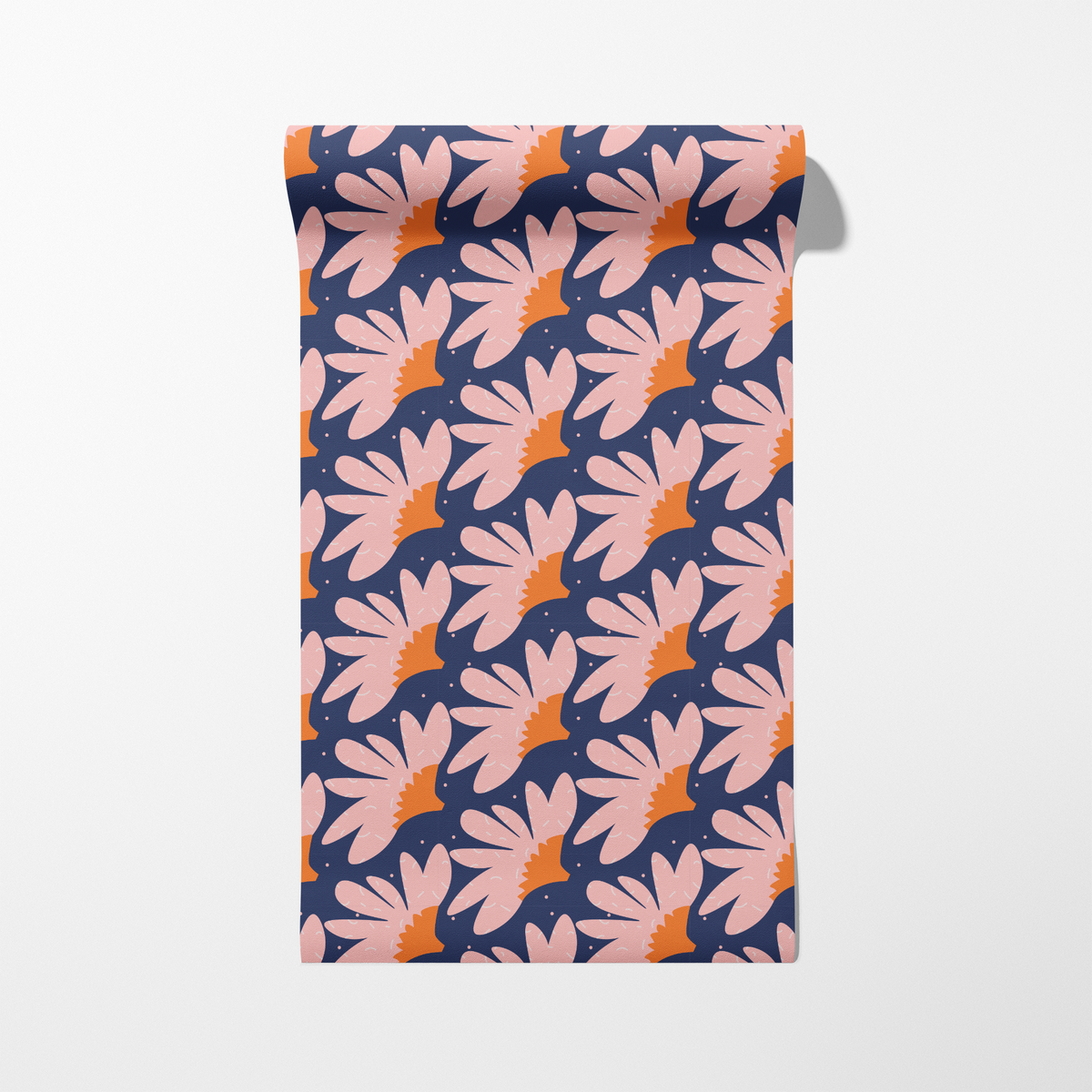 Floral Burst - Navy