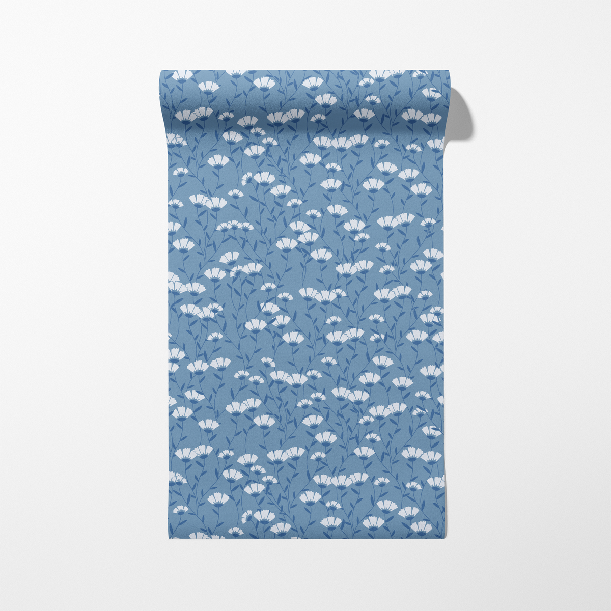 Floral Fan - Blue