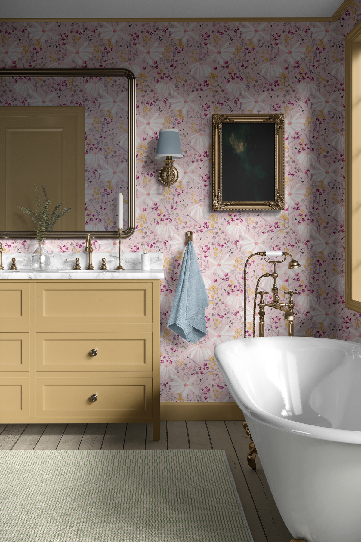 Nottingham Daisies - Pink