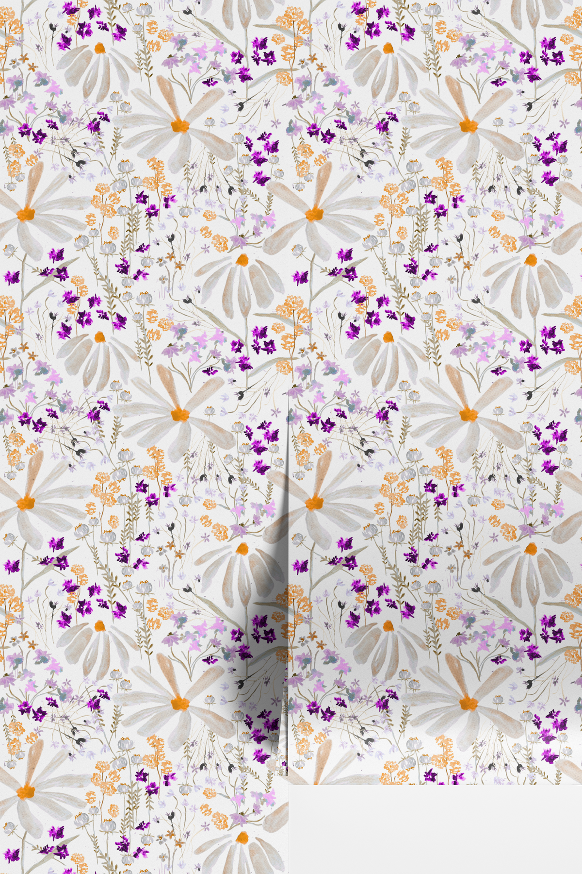 Nottingham Daisies - Purple