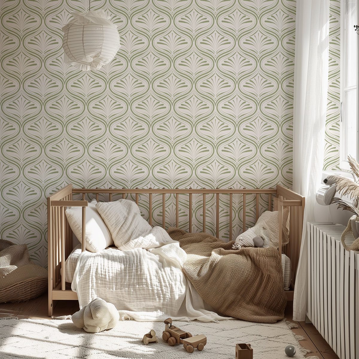 Refined Abstract Ogee - Green