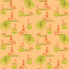 Bali Rice Fields Wallpaper Tan in by Jenna Hang