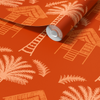 Tropical Huts in Orange