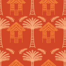  Tropical Huts in Orange