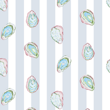  Oyster Wallpaper in Blue X Katie Blasko