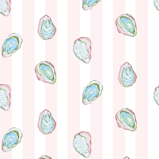 Oyster Wallpaper in Pink X Katie Blasko